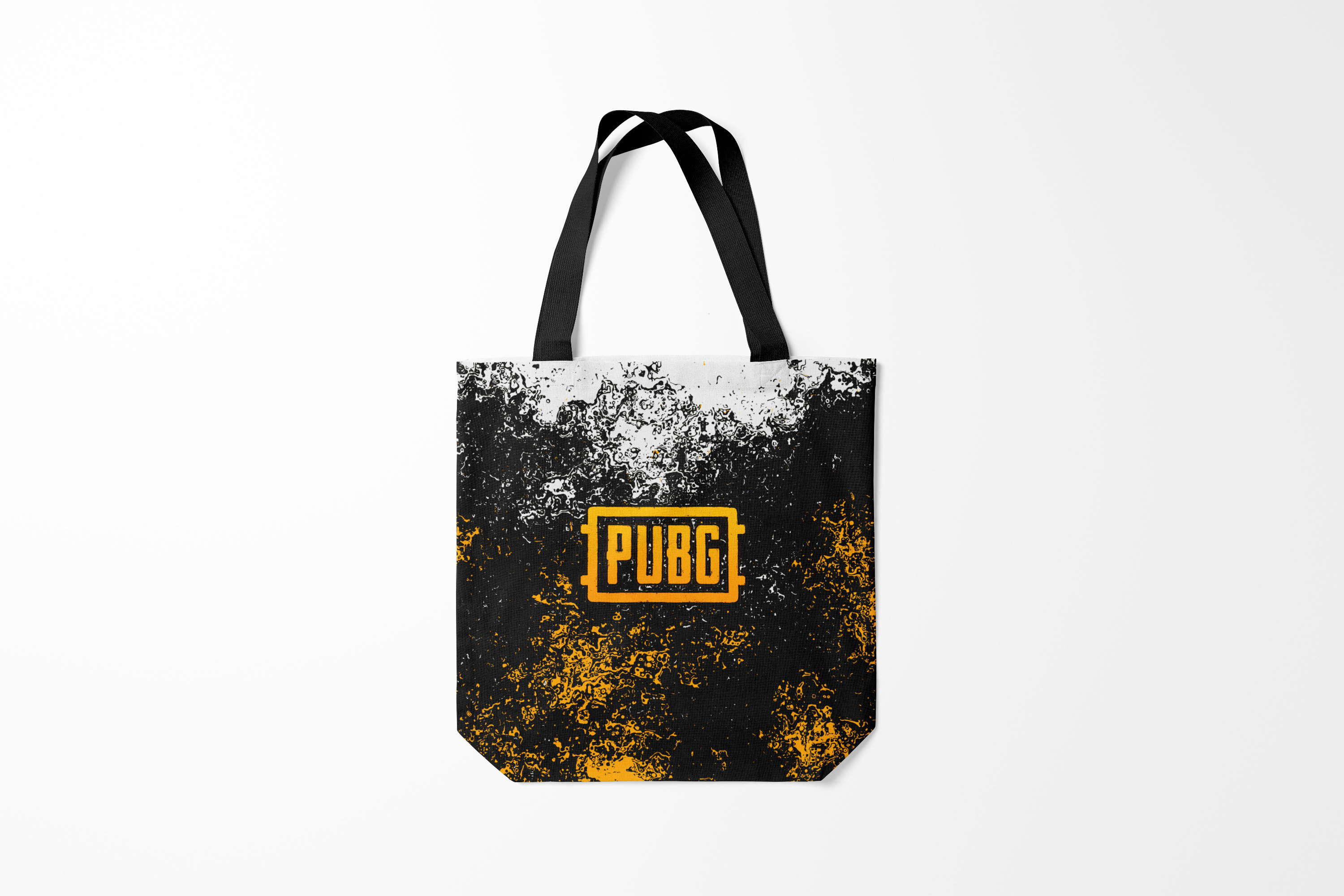 

Сумка шoппер унисекс Burnettie PUBG ПАБГ, черный, PUBG ПАБГ