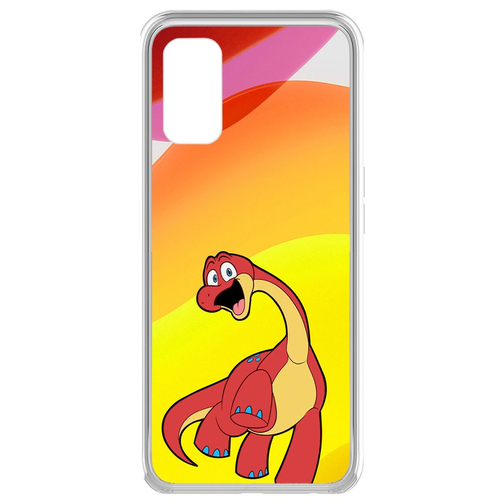 

Чехол-накладка Krutoff Clear Case Хаги Ваги - Брон для Realme 7 Pro