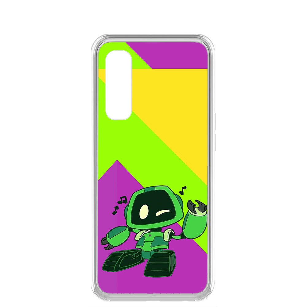 

Чехол-накладка Krutoff Clear Case Хаги Ваги - Буги-бот для Realme 7