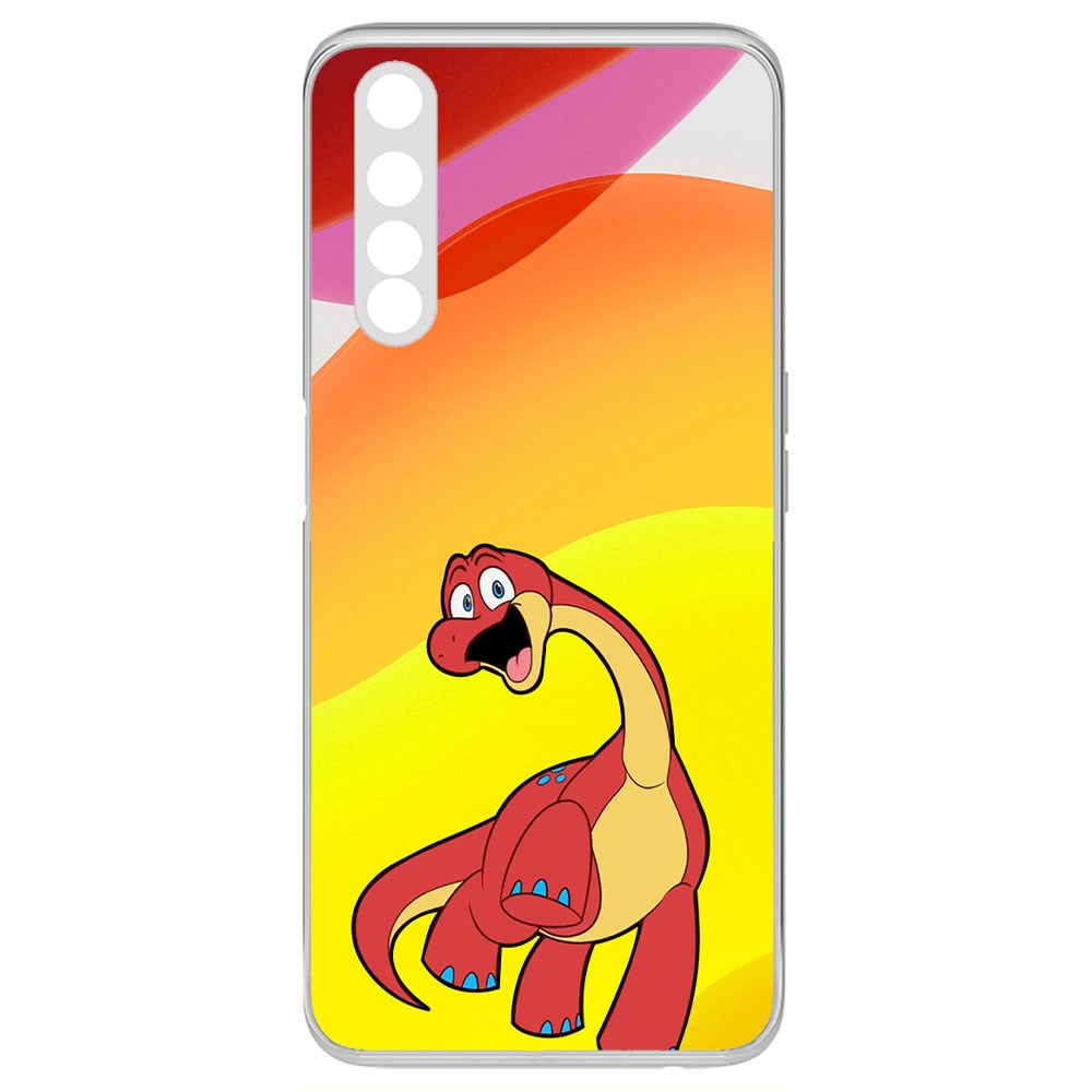 фото Чехол-накладка krutoff clear case хаги ваги - брон для realme 6