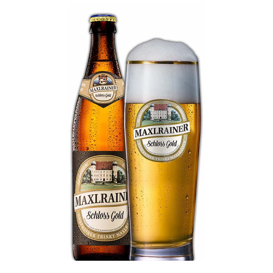 

Пиво Maxlrainer Schloss Gold светлое 5,3% 0,5 л