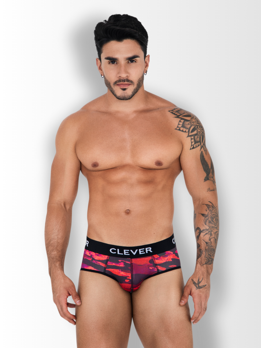 

Трусы мужские Clever Masculine Underwear 1523 красные S, Красный, 1523