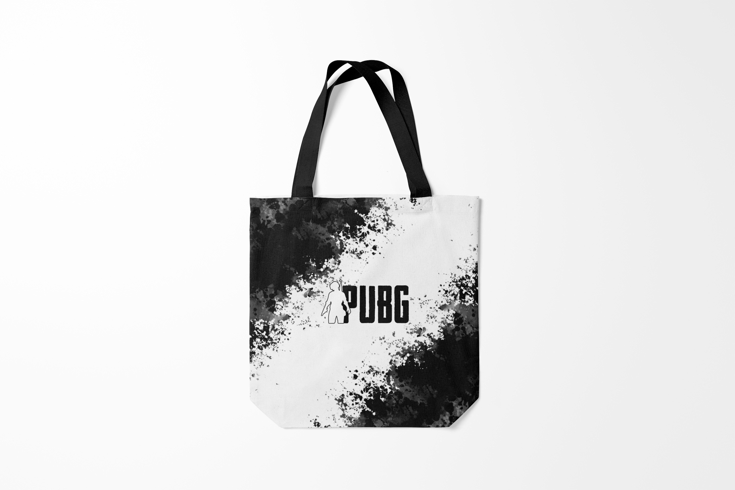 

Сумка шoппер унисекс Burnettie PUBG PUBG., белый, PUBG PUBG.