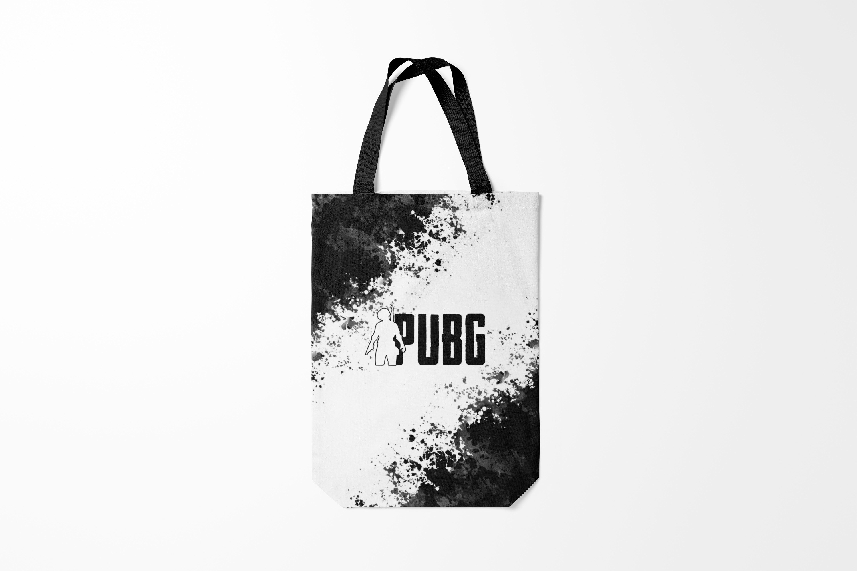 

Сумка шoппер унисекс Burnettie PUBG PUBG., белый, PUBG PUBG.