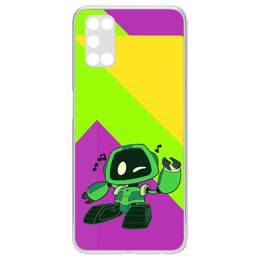 

Чехол-накладка Krutoff Clear Case Хаги Ваги - Буги-бот для Oppo A92