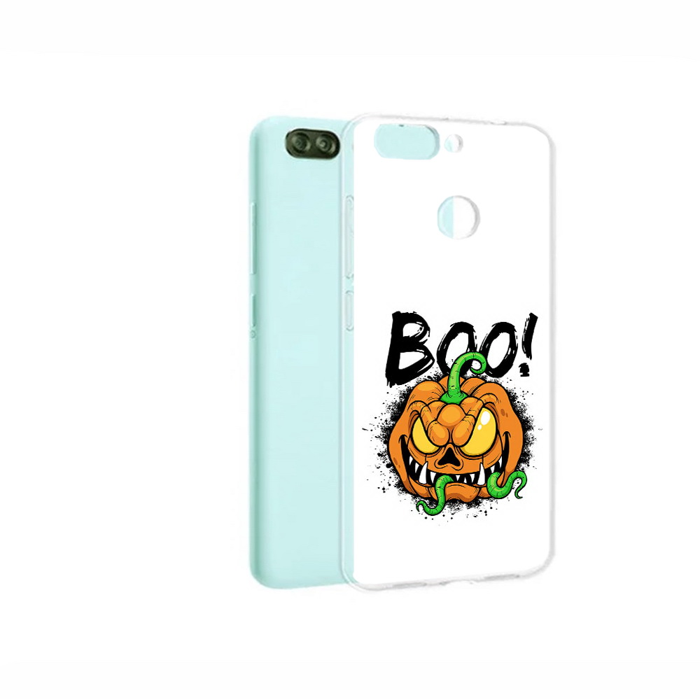 

Чехол MyPads Tocco для ZTE Blade V9 Vita Хэллоуин бу (PT136572.445.193), Прозрачный, Tocco