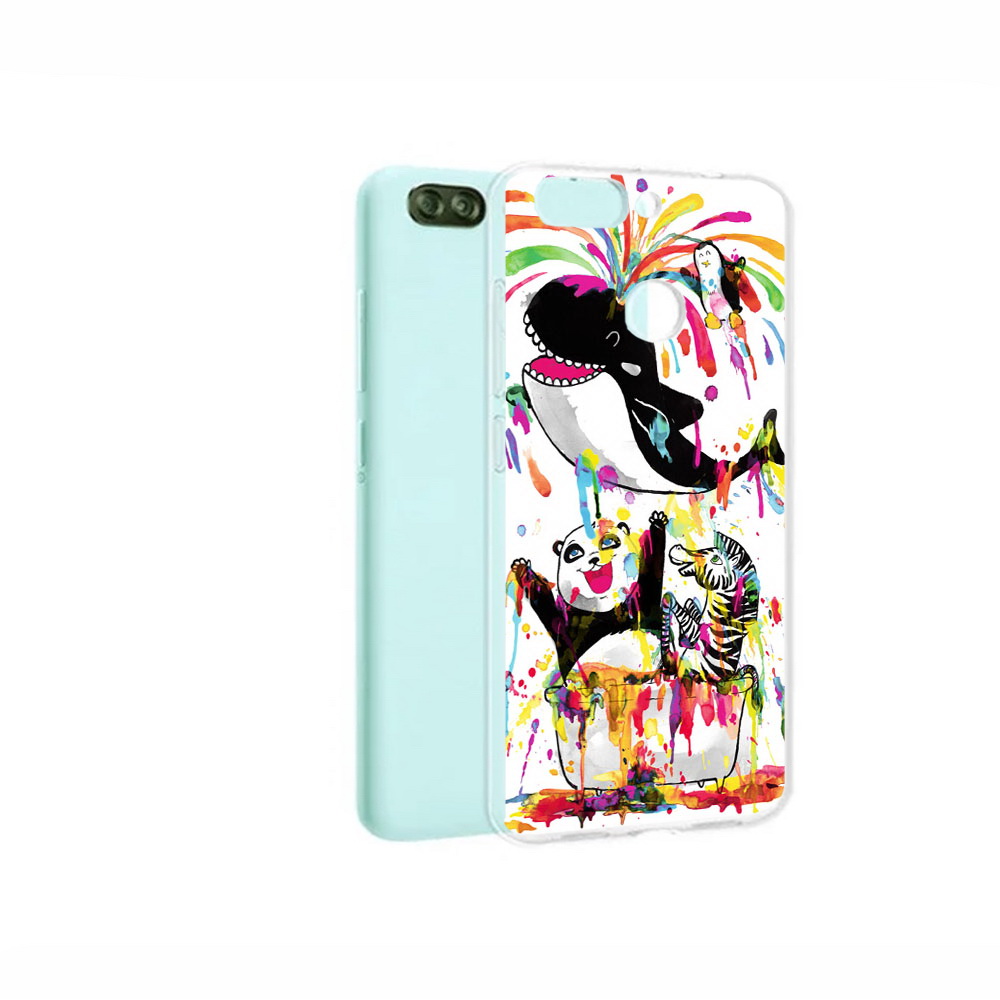 

Чехол MyPads Tocco для ZTE Blade V9 Vita Хиппи кит (PT136572.445.191), Прозрачный, Tocco