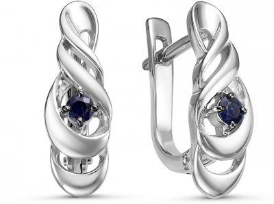 

Серьги из белого золота с сапфиром Klondike 02-01641-03-002-01-04, 02-01641-03-002-01-04