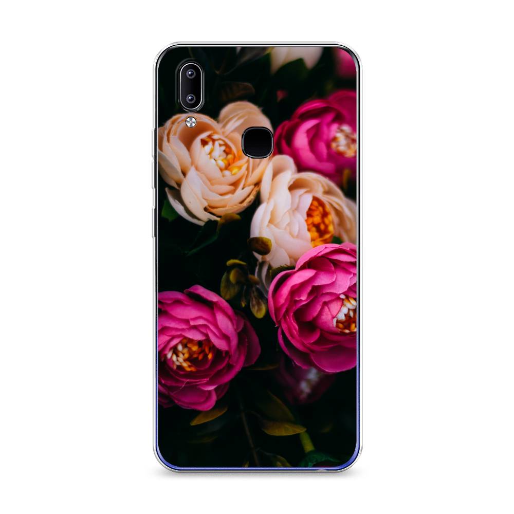 

Силиконовый чехол "Розовые пионы на черном" на Oppo Reno 5 Pro, 256750-8