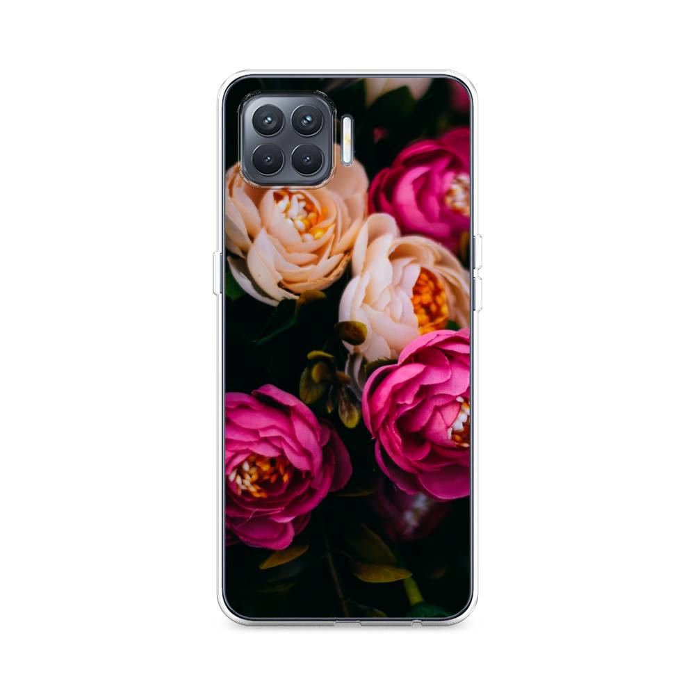 

Чехол Awog на Oppo Reno 4 Lite/A93 "Розовые пионы на черном", Разноцветный, 254550-8
