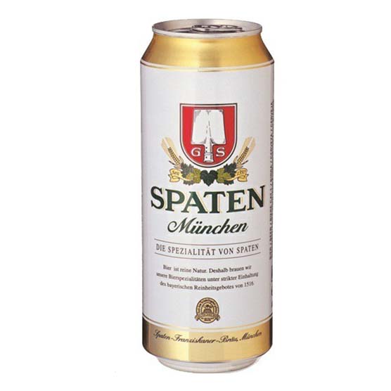

Пиво Spaten фильтрованное пастеризованное 5,2% 0,5 л, Светлое