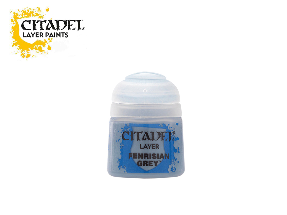 

Краска акриловая Games Workshop Citadel Layer Fenrisian Grey 22-68 12 мл, Fenrisian Grey
