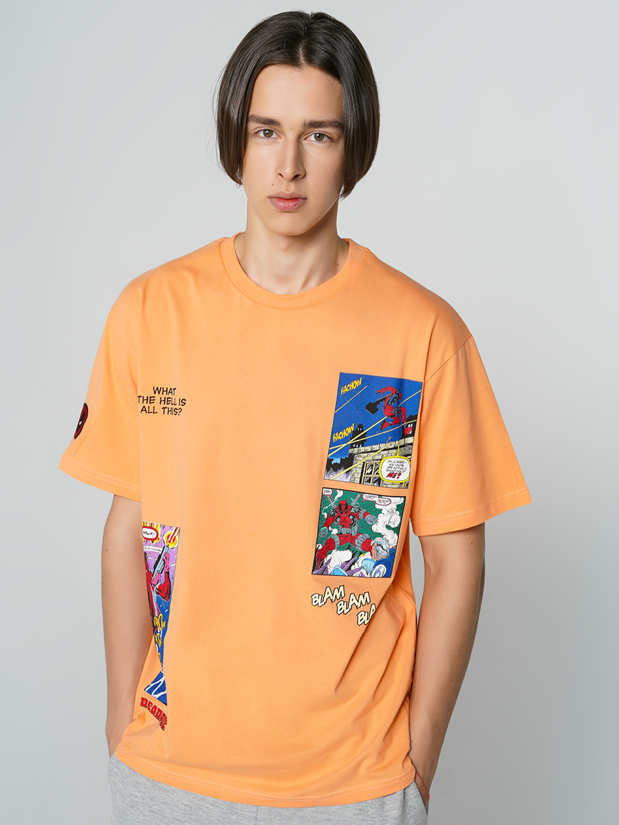 

Футболка мужская 80514 ТВОЕ оранжевая 2XL, 80514