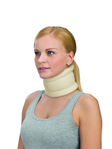 фото Бандаж шейный medi protect.collar soft g810 армированный песочный р.3 высота 7 см