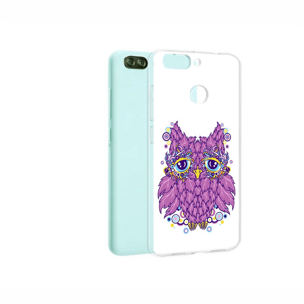 

Чехол MyPads Tocco для ZTE Blade V9 Vita Розовая сова (PT136572.445.147), Прозрачный, Tocco