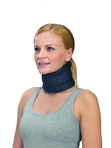 Бандаж шейный Medi protect.Collar soft G810 армированный синий р.3 высота 9 см