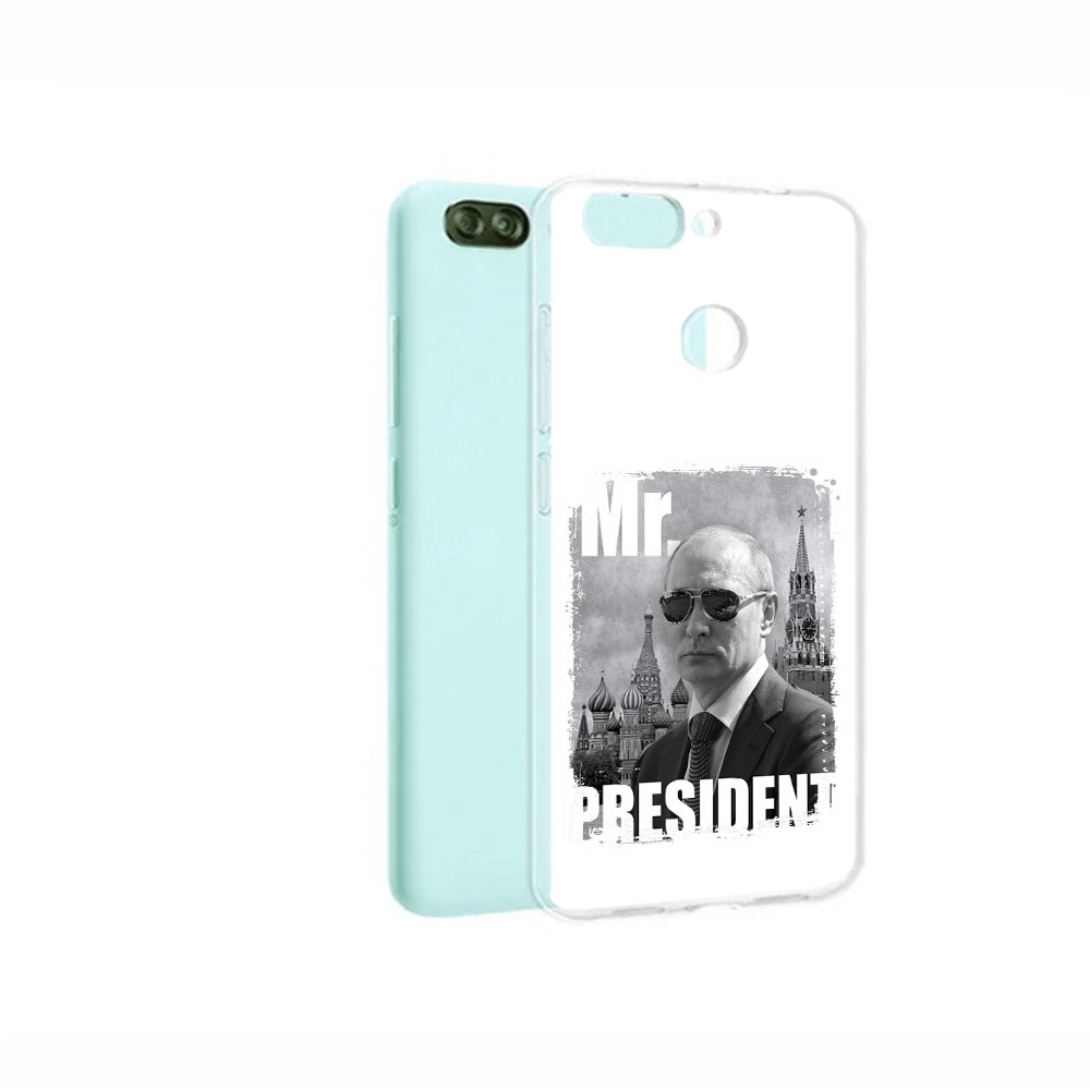 

Чехол MyPads Tocco для ZTE Blade V9 Vita Путин (PT136572.445.141), Прозрачный, Tocco