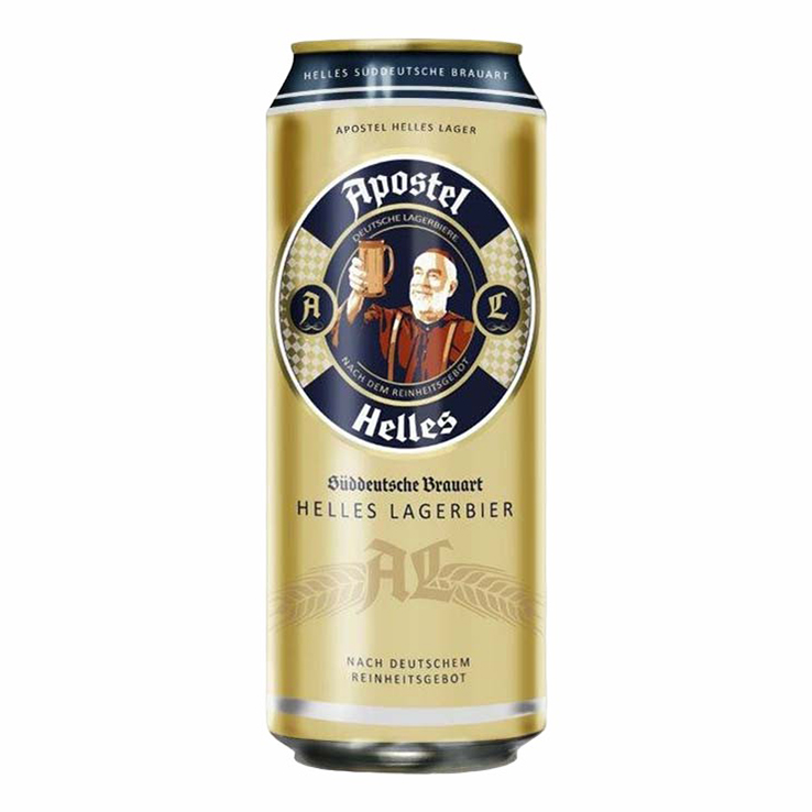 

Пиво Apostel Weissbier светлое нефильтрованное пастеризованное 5,3% 0,5 л