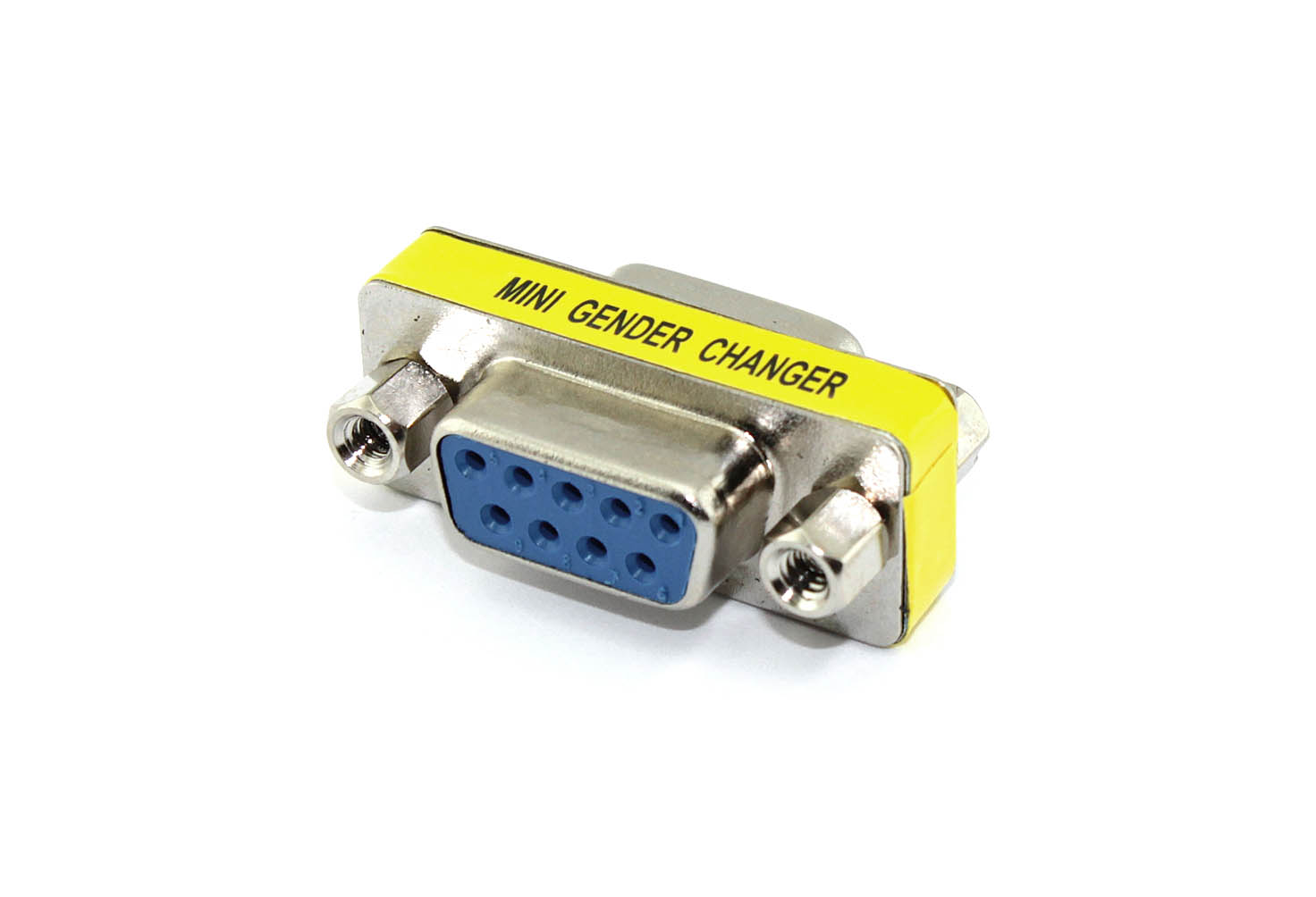 

Переходник NoBrand RS-232 - RS-232 DB9 серебристый, DB9