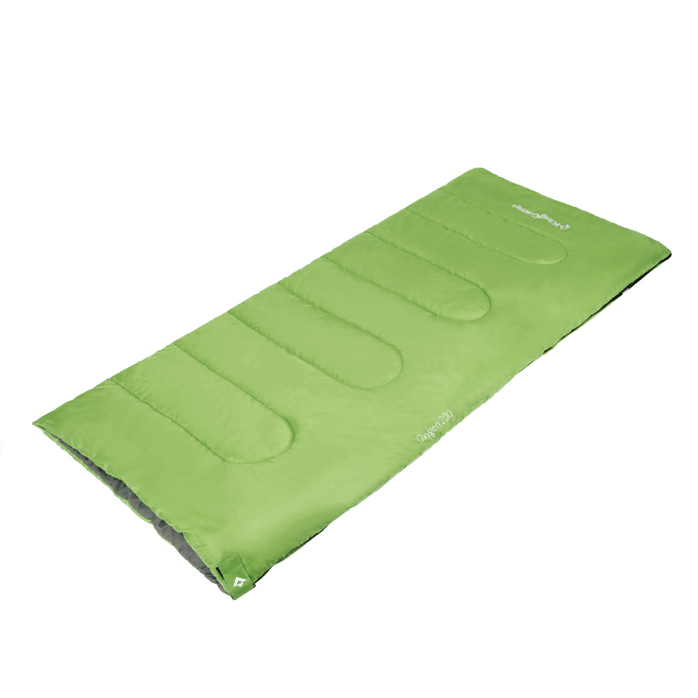 Спальный мешок KingCamp Oxygen зеленый, правый