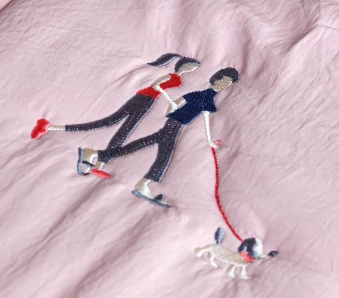 Комплект постельного белья Gochu Solido set S - розовый 2003