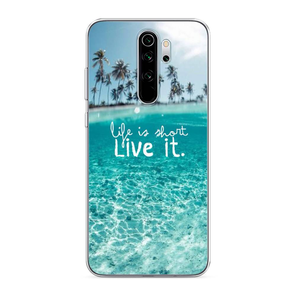 

Чехол Awog на Xiaomi Redmi Note 8 Pro "Live it", Разноцветный, 36650-7