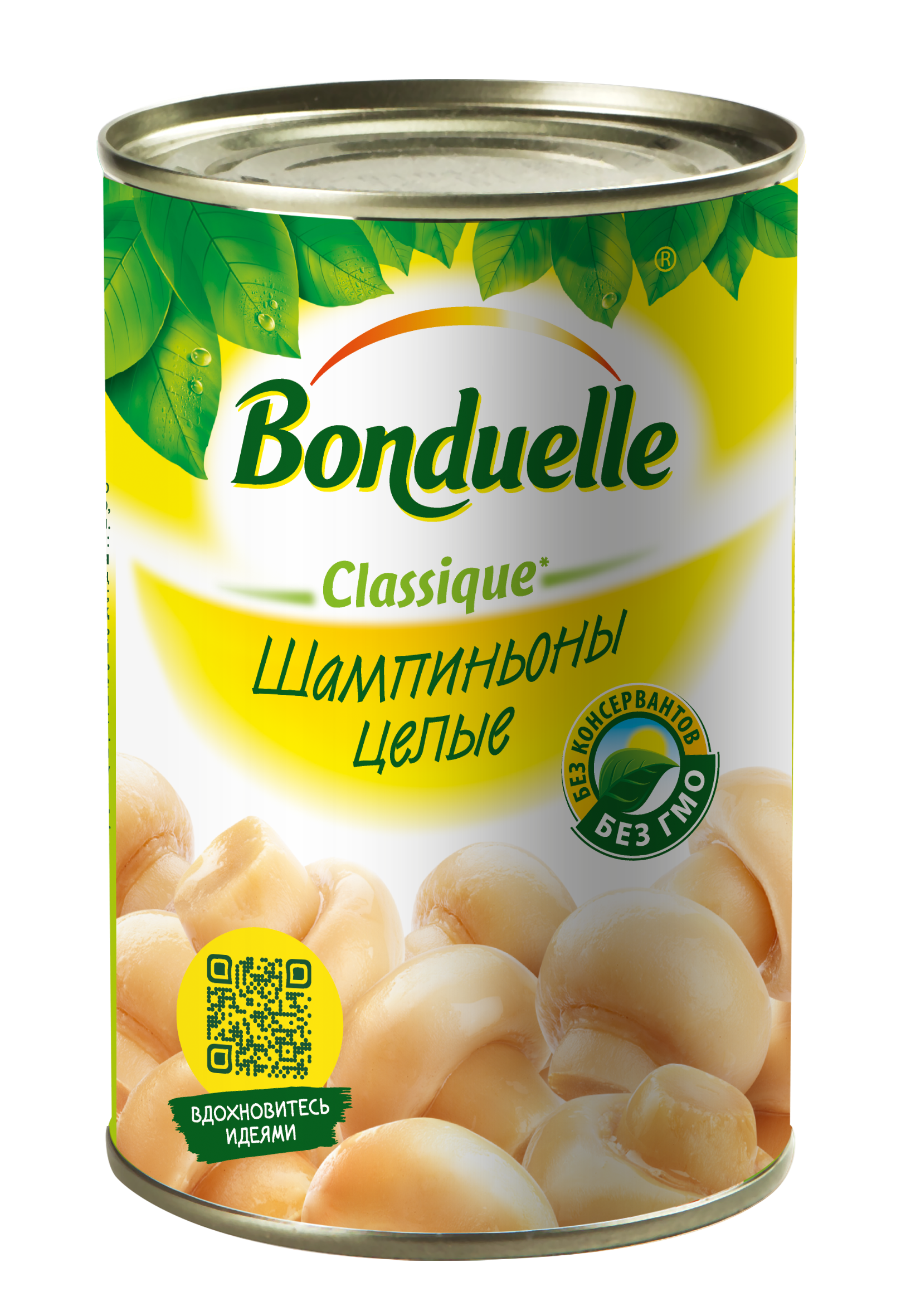 

Шампиньоны Bonduelle целые 400 г