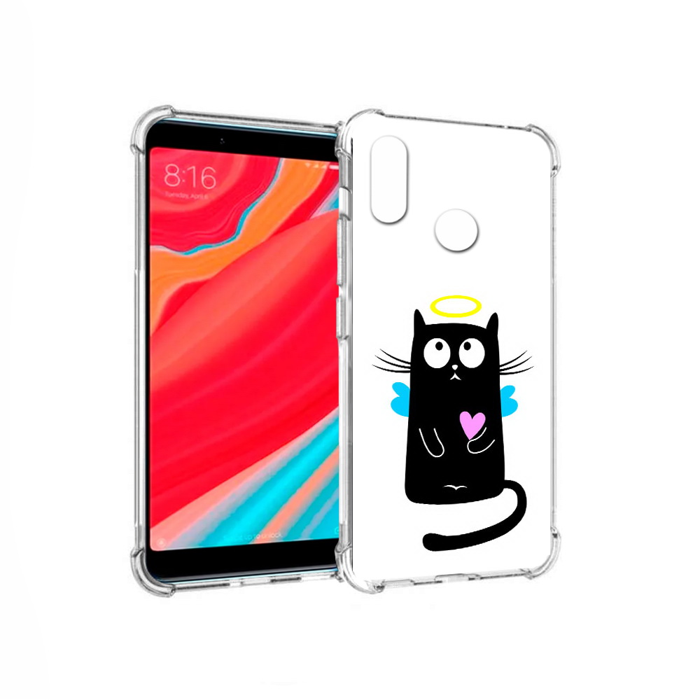 

Чехол MyPads Tocco для Xiaomi Mi 6X Кот ангелок (PT113266.316.96), Прозрачный, Tocco