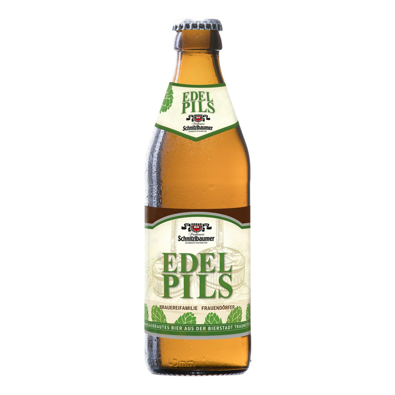 

Пиво Schnitzlbaumer Edel Pils светлое нефильтрованное 4,9% 0,5 л
