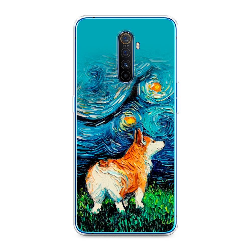 

Чехол на Realme X2 Pro "Корги звёздная ночь", Коричневый;белый;зеленый, 251750-1