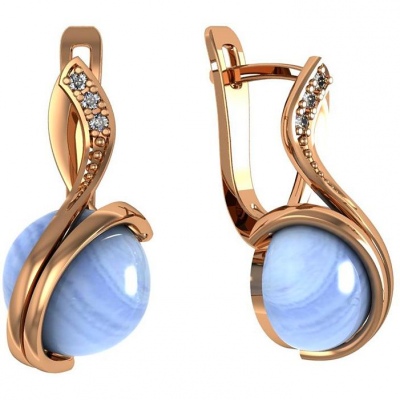 

Серьги из серебра с фианитом ПРИВОЛЖСКИЙ ЮВЕЛИР 392944-FA11SB, 392944-FA11SB