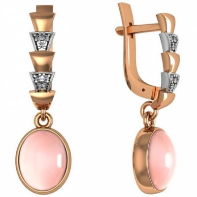 

Серьги из серебра с фианитом ПРИВОЛЖСКИЙ ЮВЕЛИР 396318-FA11RQ, 396318-FA11RQ