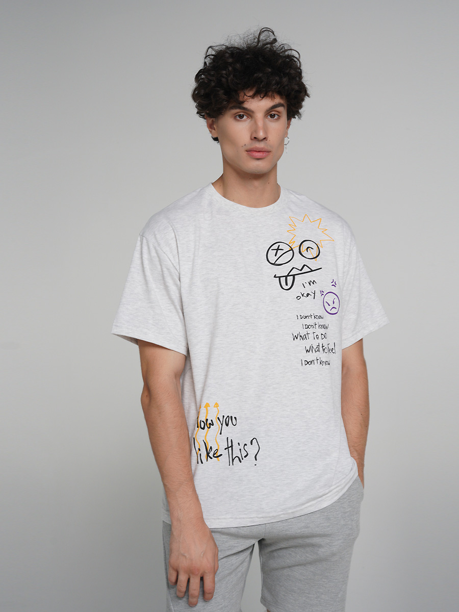 

Футболка мужская 81024 ТВОЕ белая XL