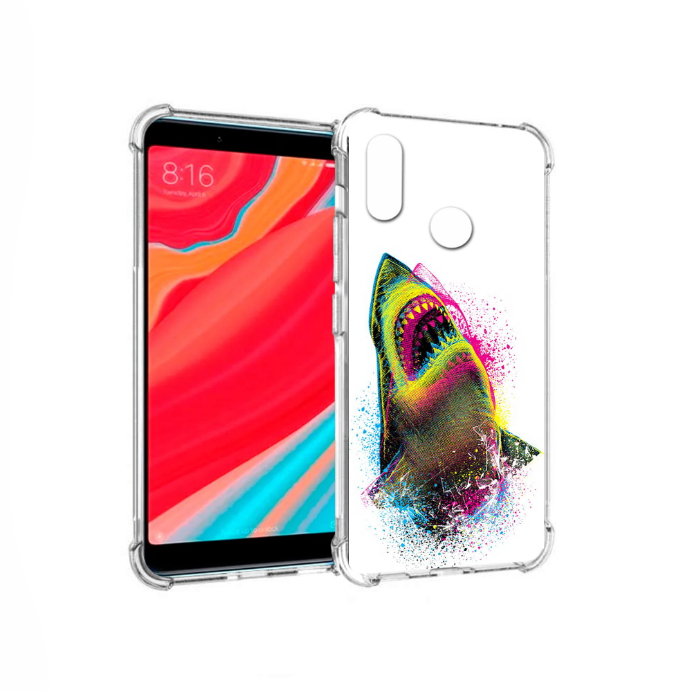 

Чехол MyPads Tocco для Xiaomi Mi 6X челюсти-2 (PT113266.316.674), Прозрачный, Tocco
