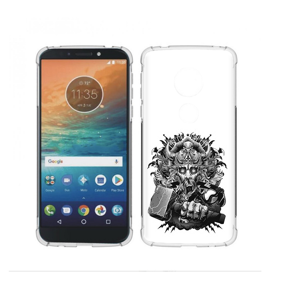 

Чехол MyPads Tocco для Motorola Moto G4 Play злой тор (PT115793.374.363), Прозрачный, Tocco