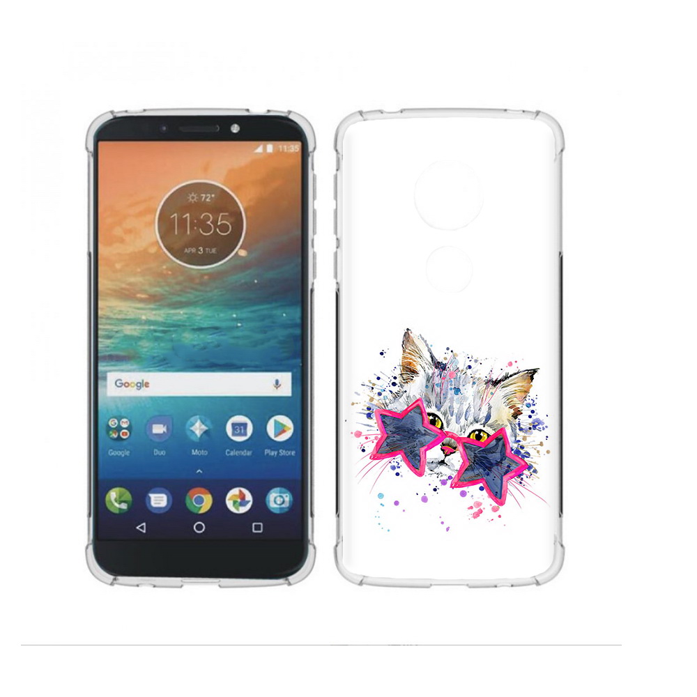 

Чехол MyPads Tocco для Motorola Moto G4 Play звездные очки (PT115793.374.353), Прозрачный, Tocco