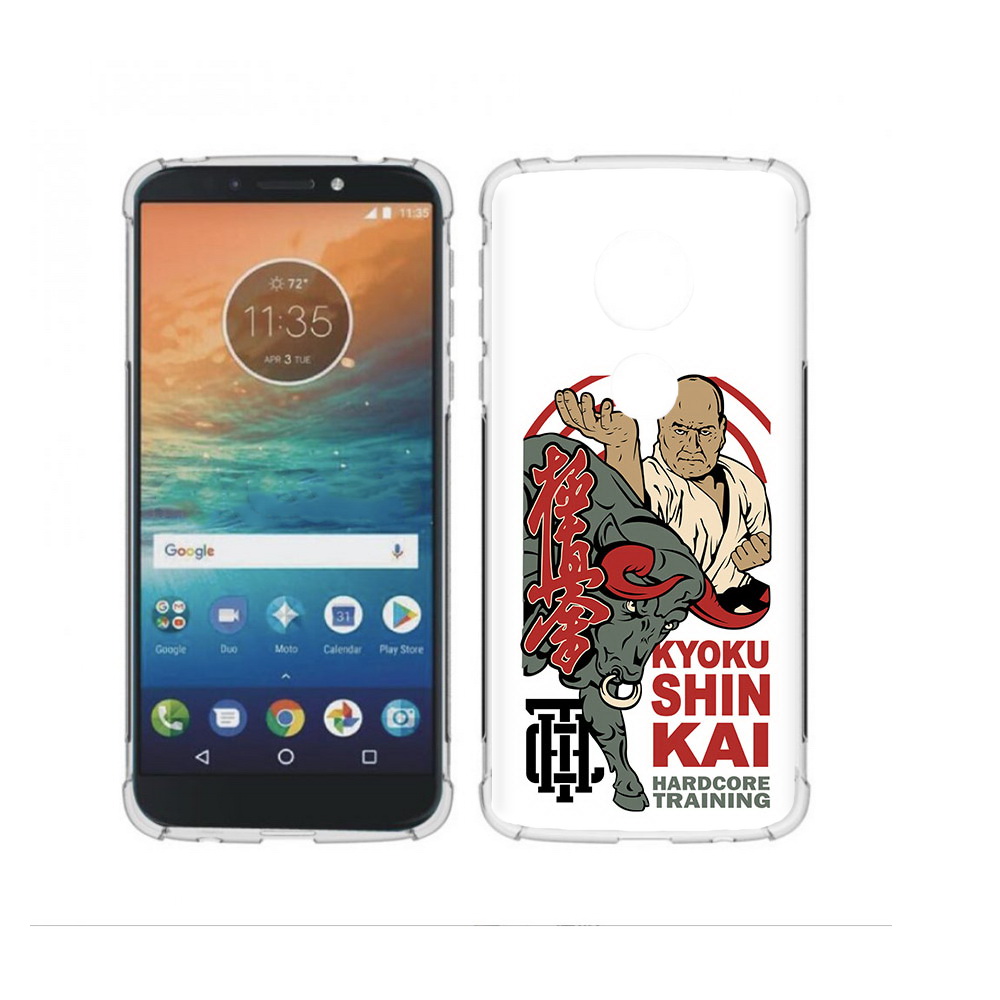 

Чехол MyPads Tocco для Motorola Moto G4 Play единоборства рисунок (PT115793.374.343), Прозрачный, Tocco