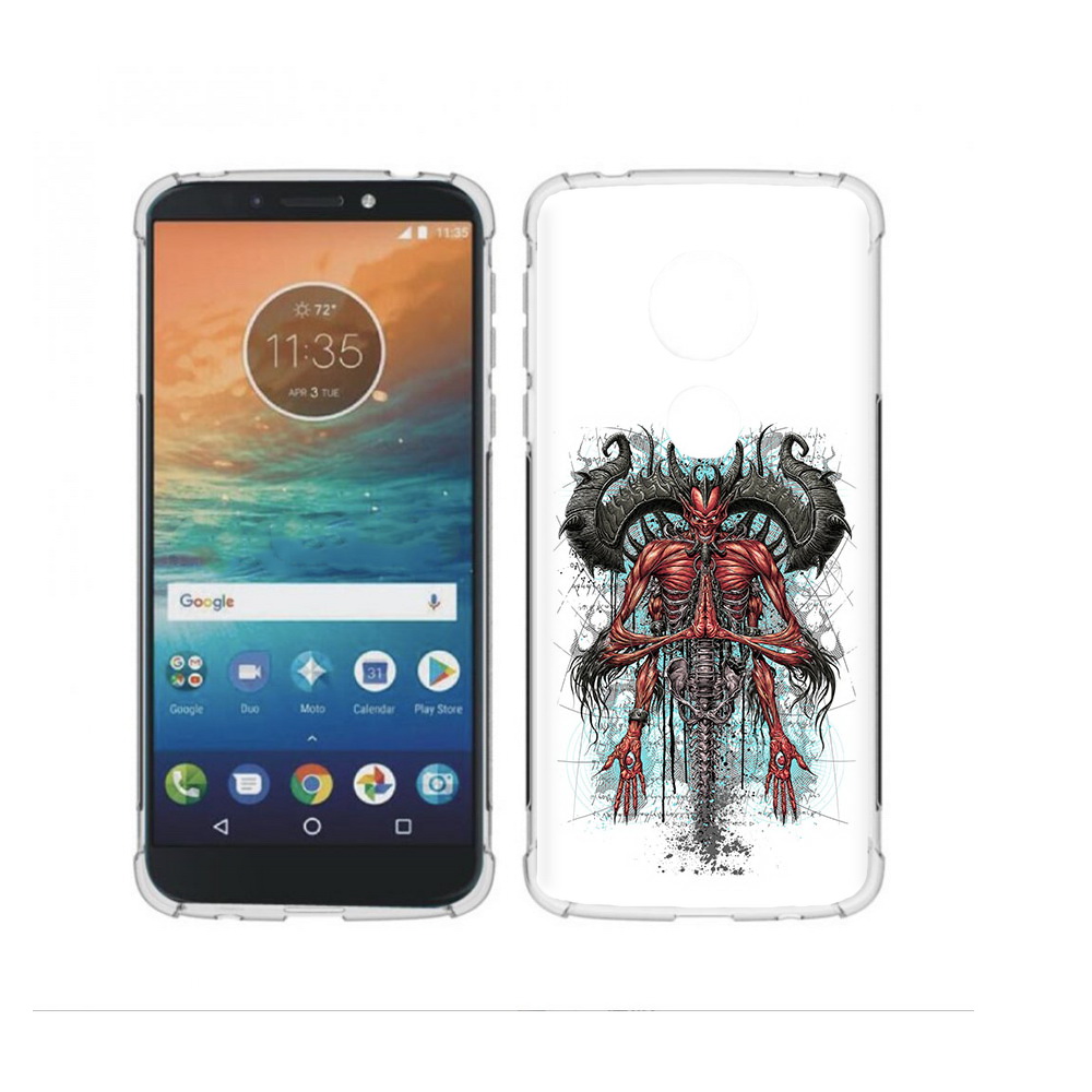

Чехол MyPads Tocco для Motorola Moto G4 Play дьявол (PT115793.374.340), Прозрачный, Tocco
