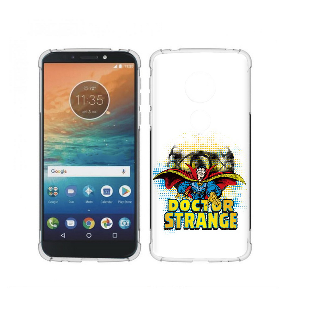 

Чехол MyPads Tocco для Motorola Moto G4 Play доктор стренж рисунок (PT115793.374.335), Прозрачный, Tocco