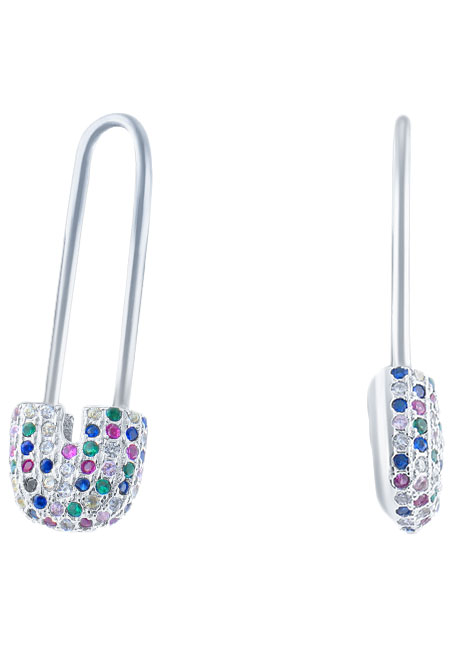 

Серьги женские Silver Wings 020017-308-127 из серебра, цирконий, 020017-308-127
