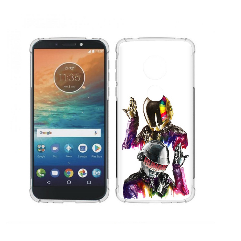 

Чехол MyPads Tocco для Motorola Moto G4 Play диско космонавты (PT115793.374.329), Прозрачный, Tocco