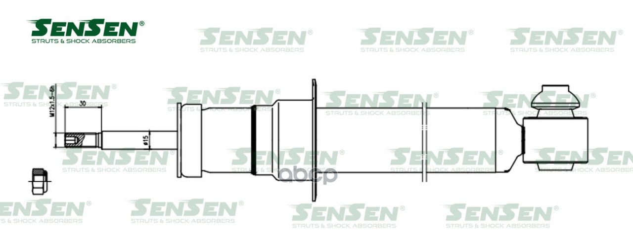 

Аморт. Зад Bmw 5 Series (F10) Sensen 32140216