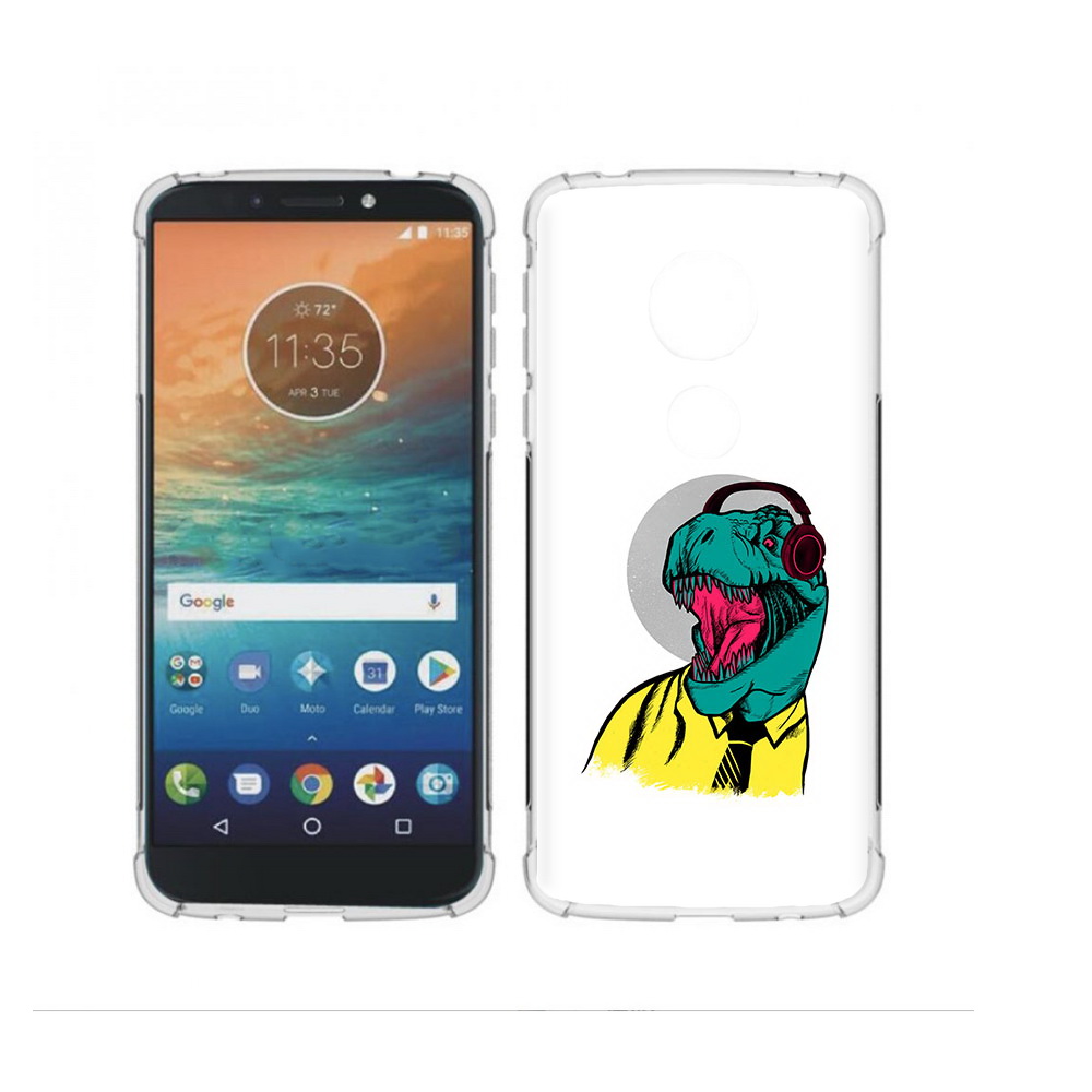 

Чехол MyPads Tocco для Motorola Moto G4 Play дино (PT115793.374.326), Прозрачный, Tocco