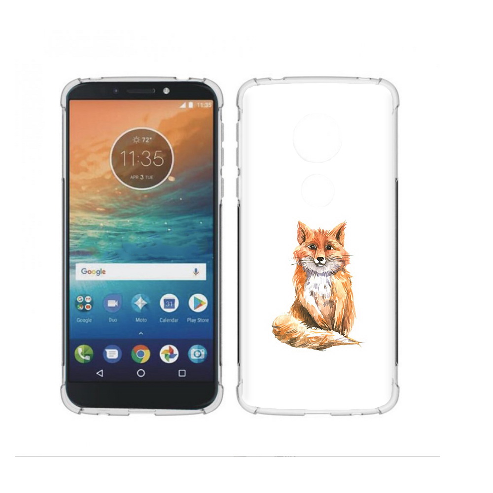 

Чехол MyPads Tocco для Motorola Moto G4 Play детская лиса (PT115793.374.320), Прозрачный, Tocco