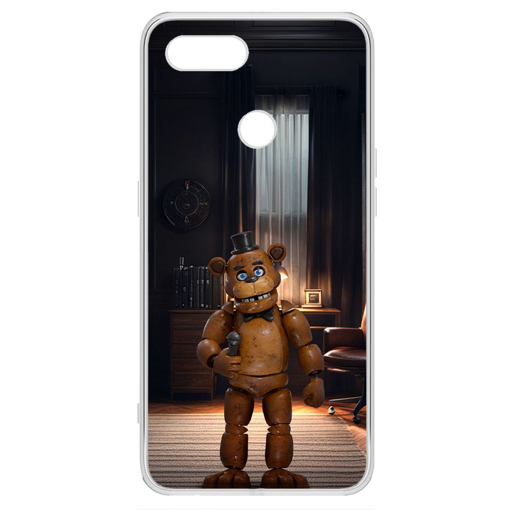 

Чехол-накладка Krutoff Clear Case ФНАФ - Медведь Фредди для Oppo A12, Прозрачный