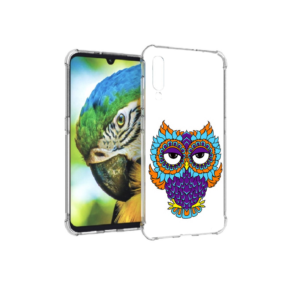 

Чехол MyPads Tocco для Xiaomi Mi 9 Цветная сова (PT126035.255.198), Прозрачный, Tocco