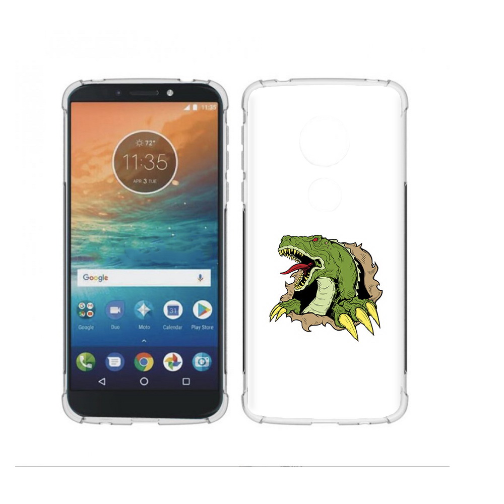 

Чехол MyPads Tocco для Motorola Moto G4 Play годзила (PT115793.374.290), Прозрачный, Tocco