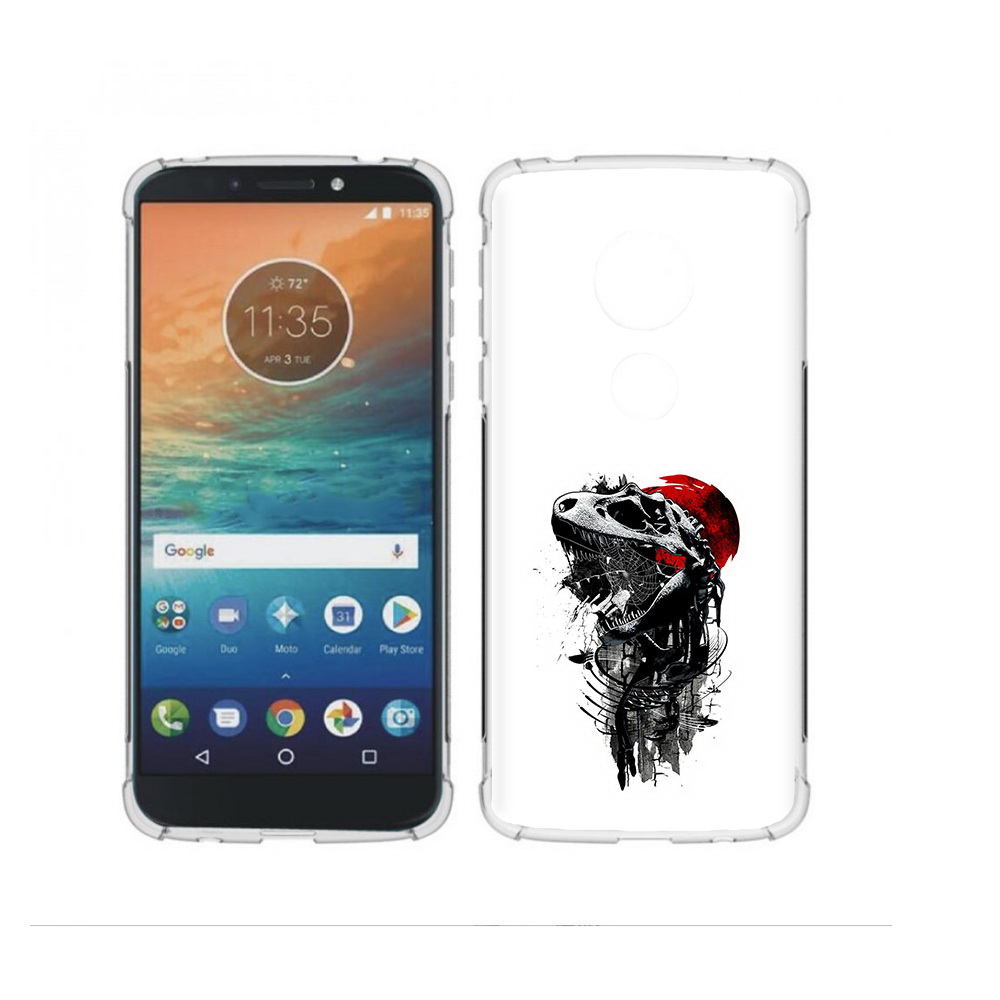 

Чехол MyPads Tocco для Motorola Moto G4 Play вымерший динозавр (PT115793.374.284), Прозрачный, Tocco