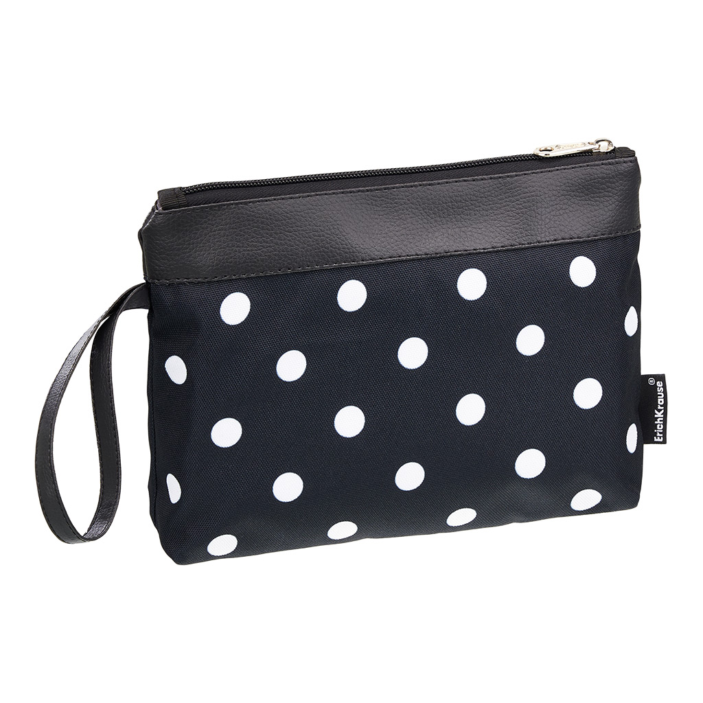 

Пенал-косметичка ErichKrause StreetLine Dots in Black