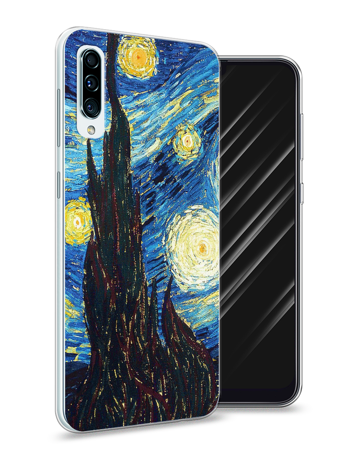 

Чехол Awog на Samsung Galaxy A50 "Ван Гог Звездная ночь", Разноцветный, 27750-9